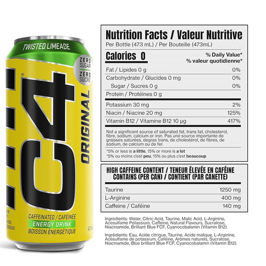 C4 Energy - Twisted limeade