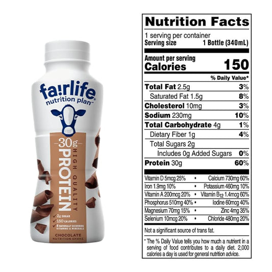 Fairlife Nutrition - Chocolate