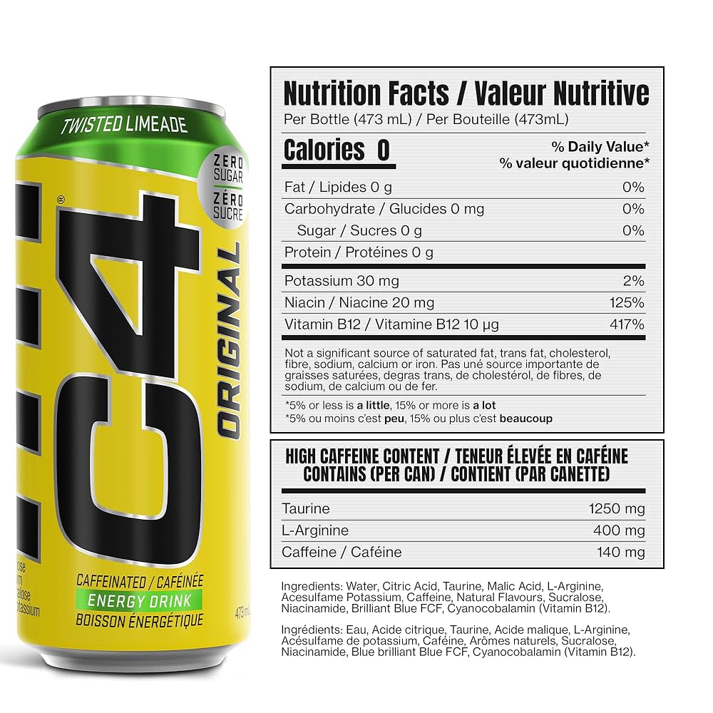 C4 Energy - Twisted limeade