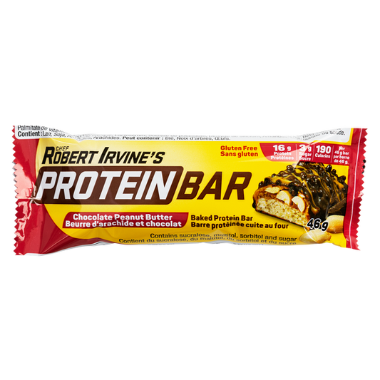Robert Irvine Baked Protien Bar - Chocolate peanute butter