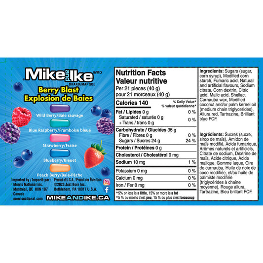 Mike and Ike - Berry Blast
